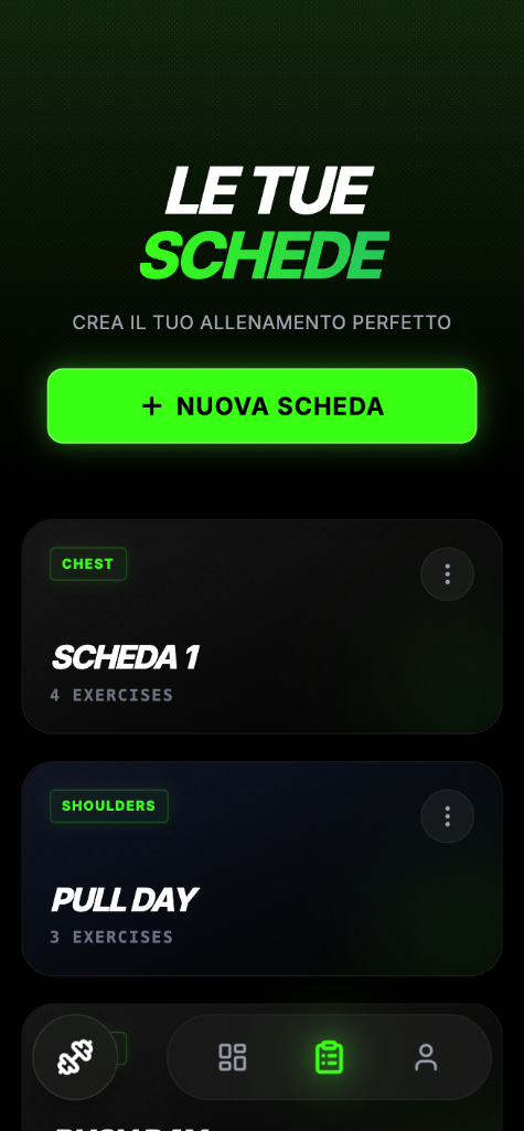 Schede Palestra Personalizzate